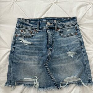 American Eagle Denim Mini Skirt